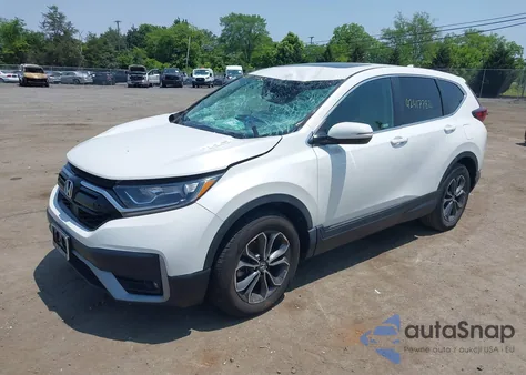 2021 Honda Cr-V 2Wd Ex-L from USA, damaged, VIN 5J6RW1H8XMA011376